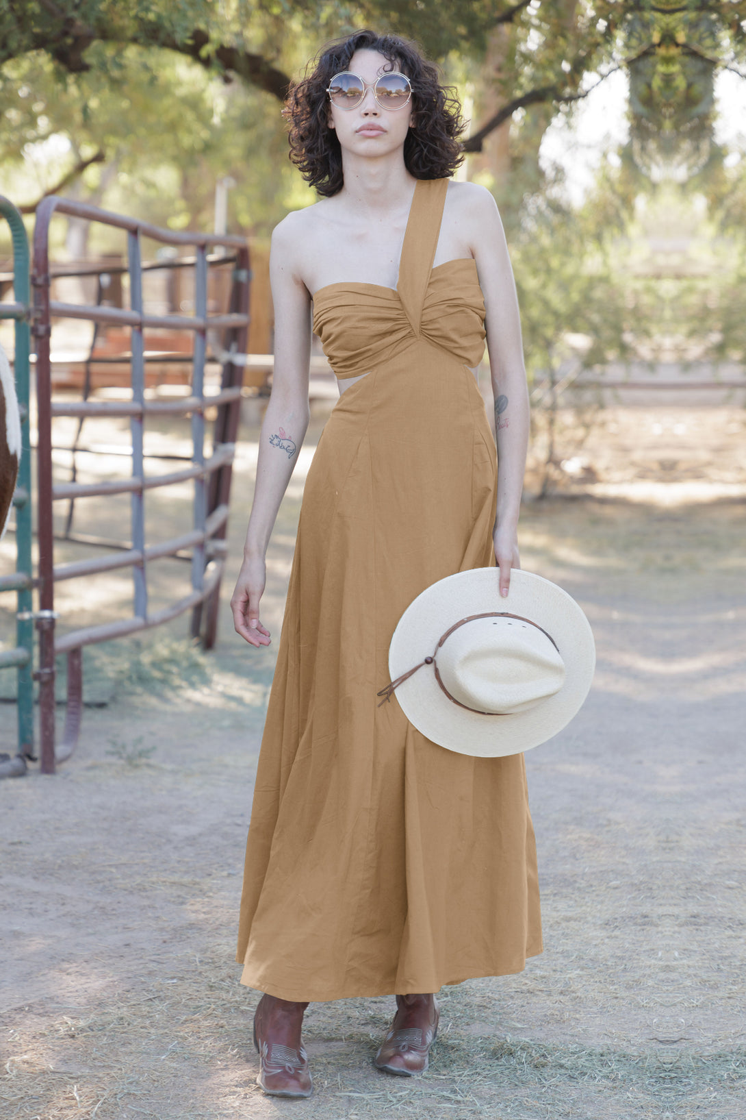 HT 360 Collective - Boho Maxi Dress | Long Dresses For Women Small / Brown HT 360 Collective - Boho Maxi Dress | Long Dresses For Women Small / Brown