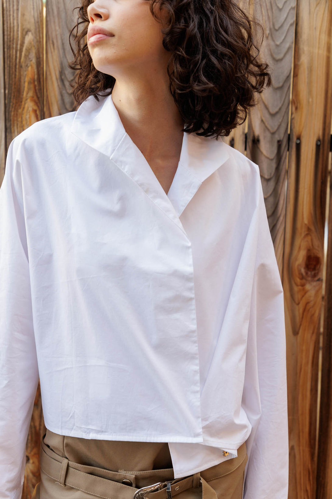 womens white long sleeve shirt, HT 360 Collective, elegant white blouses, womens white blouse long sleeve,