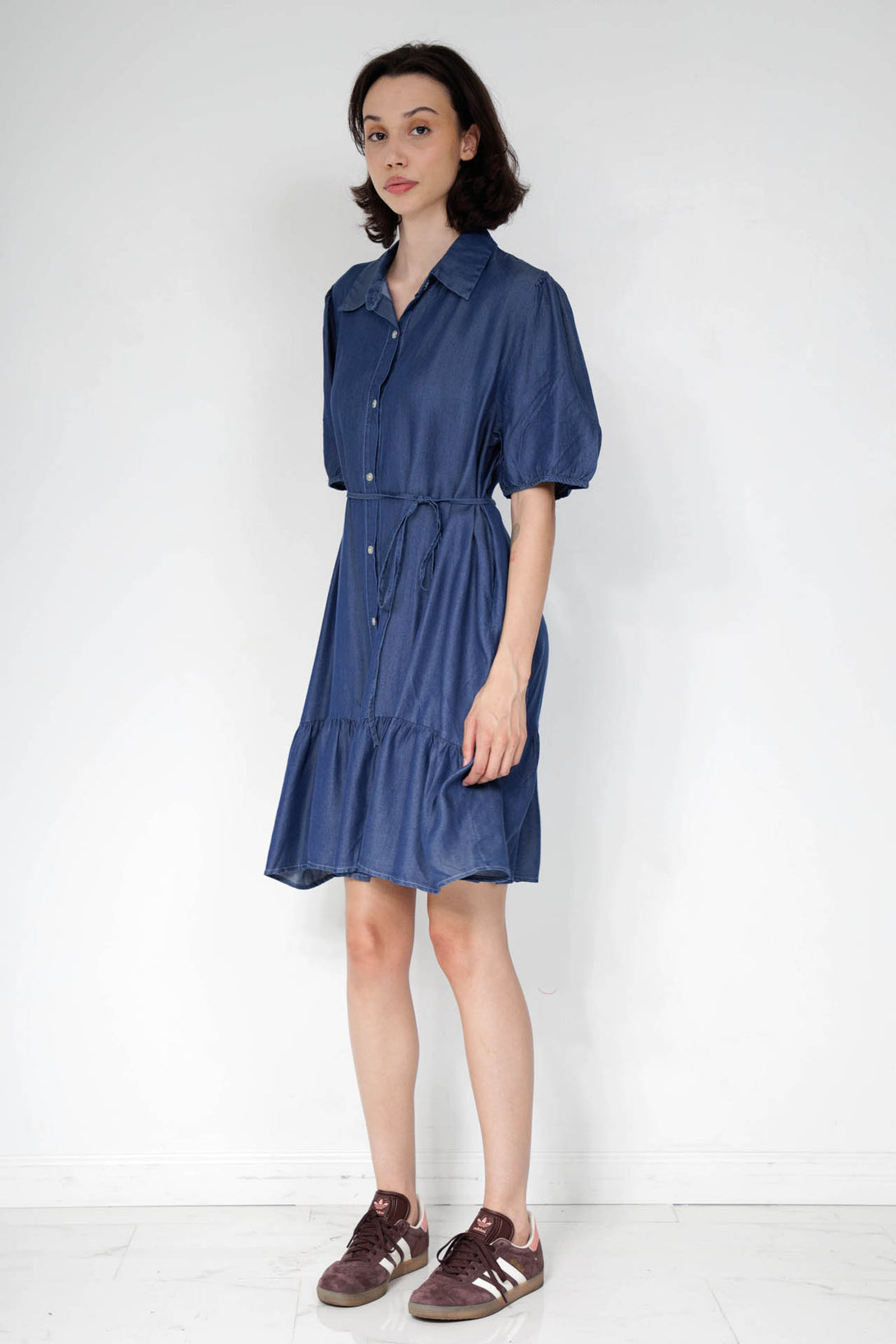 HT 360 Collective, denim clothing, denim shirt and dress, blue jean dress, 