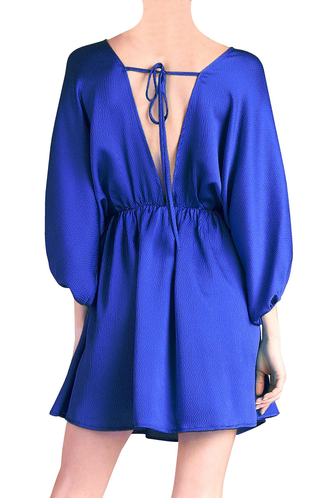 HT 360 Collective - Blue Dress | Mini Dresses For Women | Short Dress Medium HT 360 Collective - Blue Dress | Mini Dresses For Women | Short Dress Medium