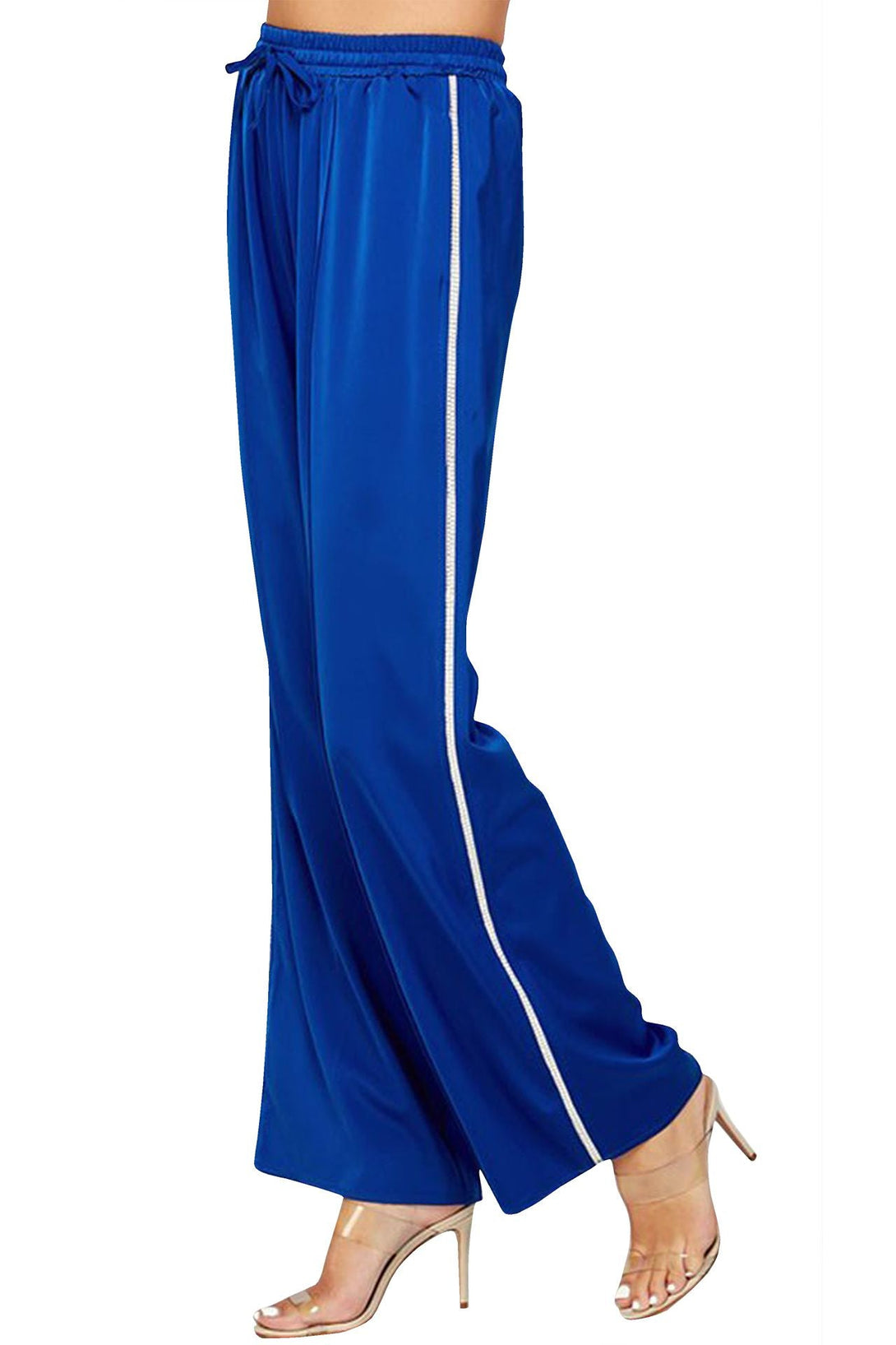 high waisted joggers women,
ladies track pants, HT 360 Collective, blue joggers for women,