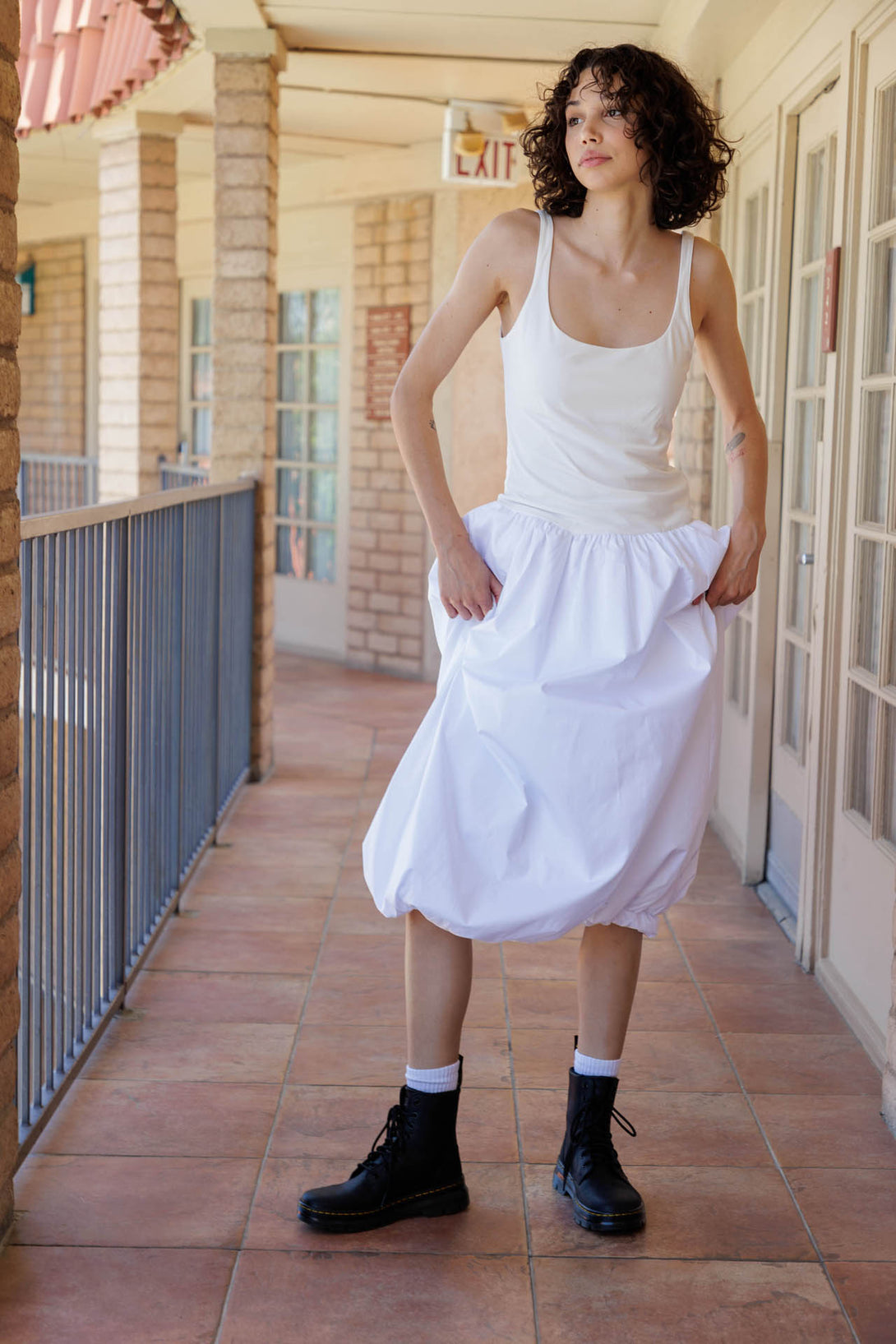 HT 360 Collective - Bubble Hem Dress | Soft Volume | Full Dress HT360 Collective HT 360 Collective - Bubble Hem Dress | Soft Volume | Full Dress HT360 Collective