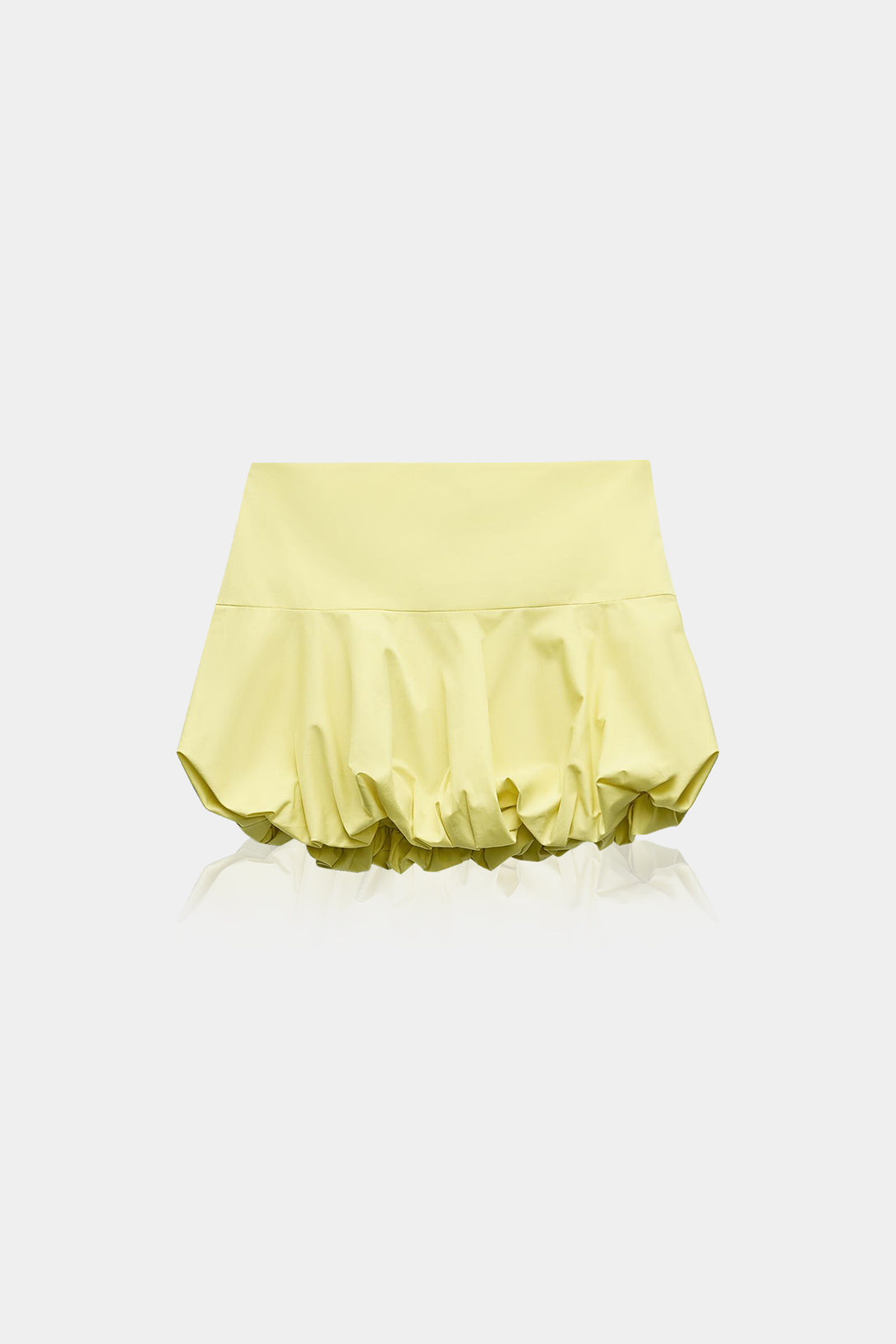high waisted mini skirt, yellow mini skirt, sexy mini skirt, HT 360 Collective,