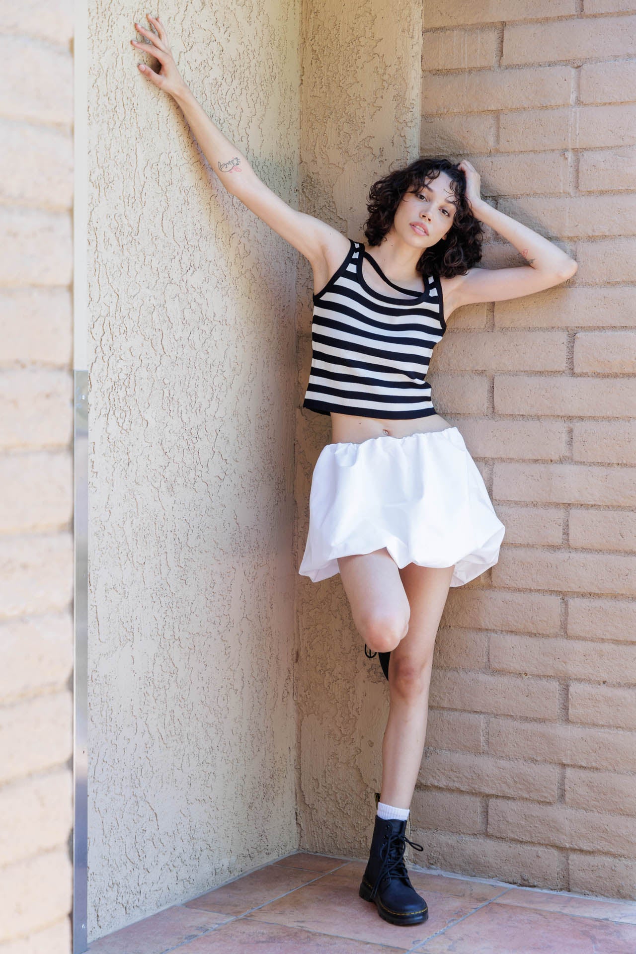 HT 360 Collective - Bubble Skirt | Bubble Hem Skirt – HT360 Collective
