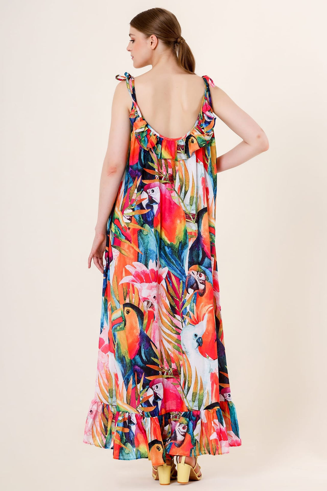 "floor length orange dress" "plus size maxi dresses" "orange summer maxi dress" "maxi printed dress"