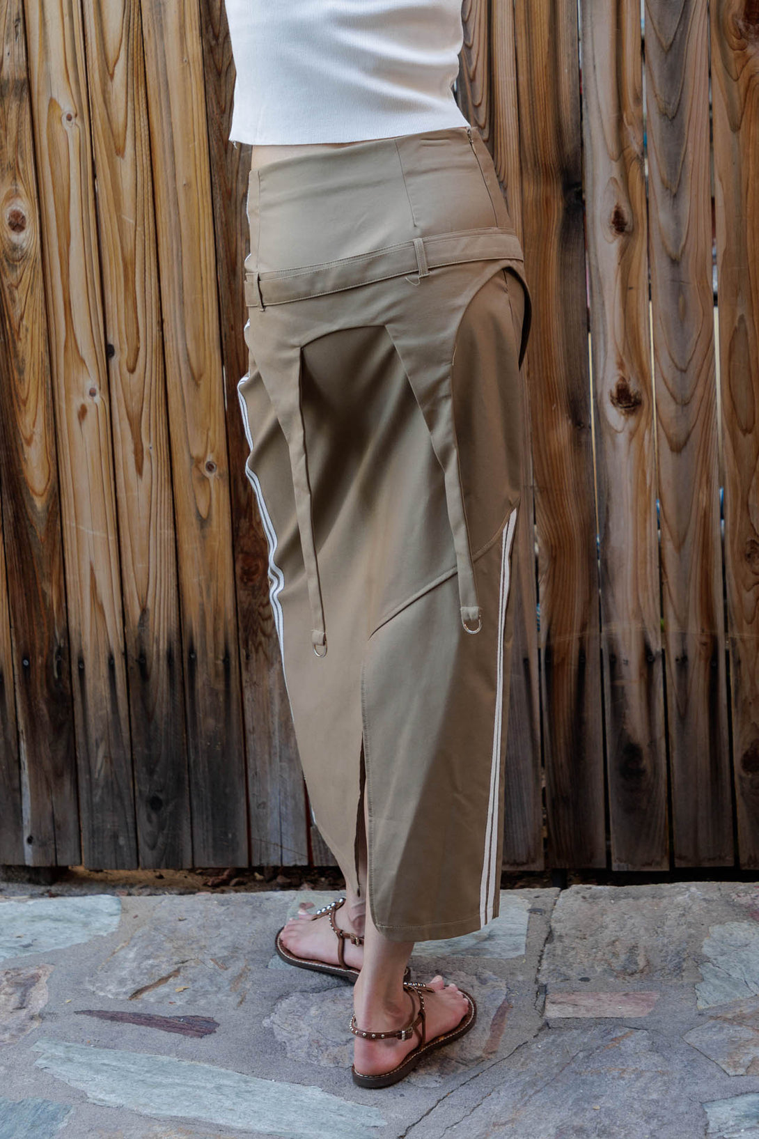 pocket cargo skirt, midi skirts for women, HT 360 Collective, midi skirt cargo cargo midi,