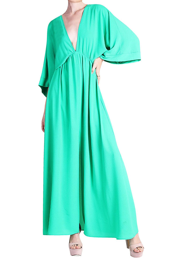 formal maxi dress, Ht 360 Collective, long dresses with sleeves, maxi sundresses for women,