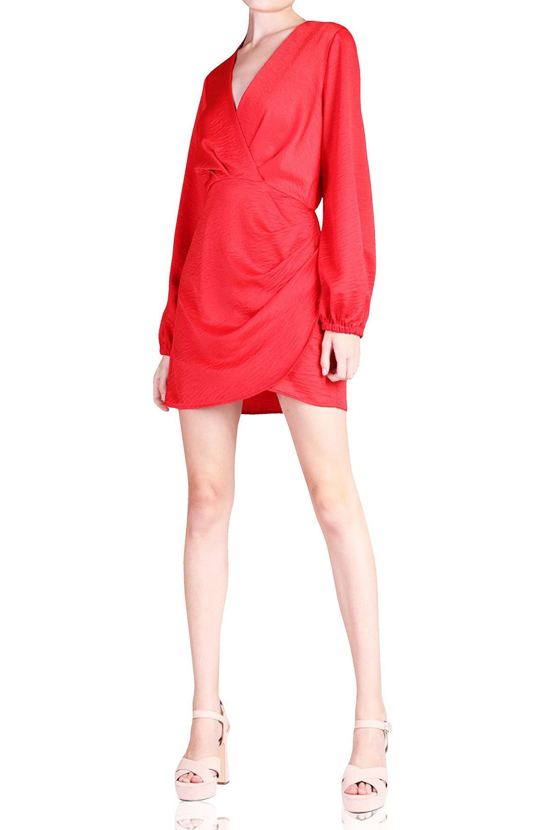 wrap around mini dress,
wrap dress, HT 360 Collective,
wrap dresses for women,