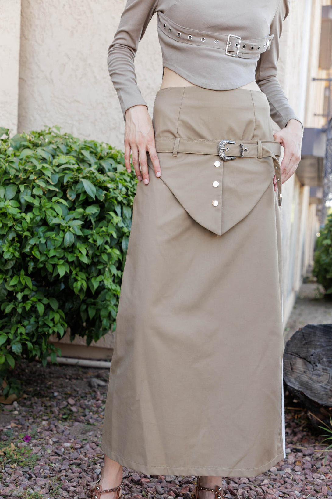 midi skirt, midi cargo skirt, cargo skirt midi, mid skirts for women, HT 360 Collective,