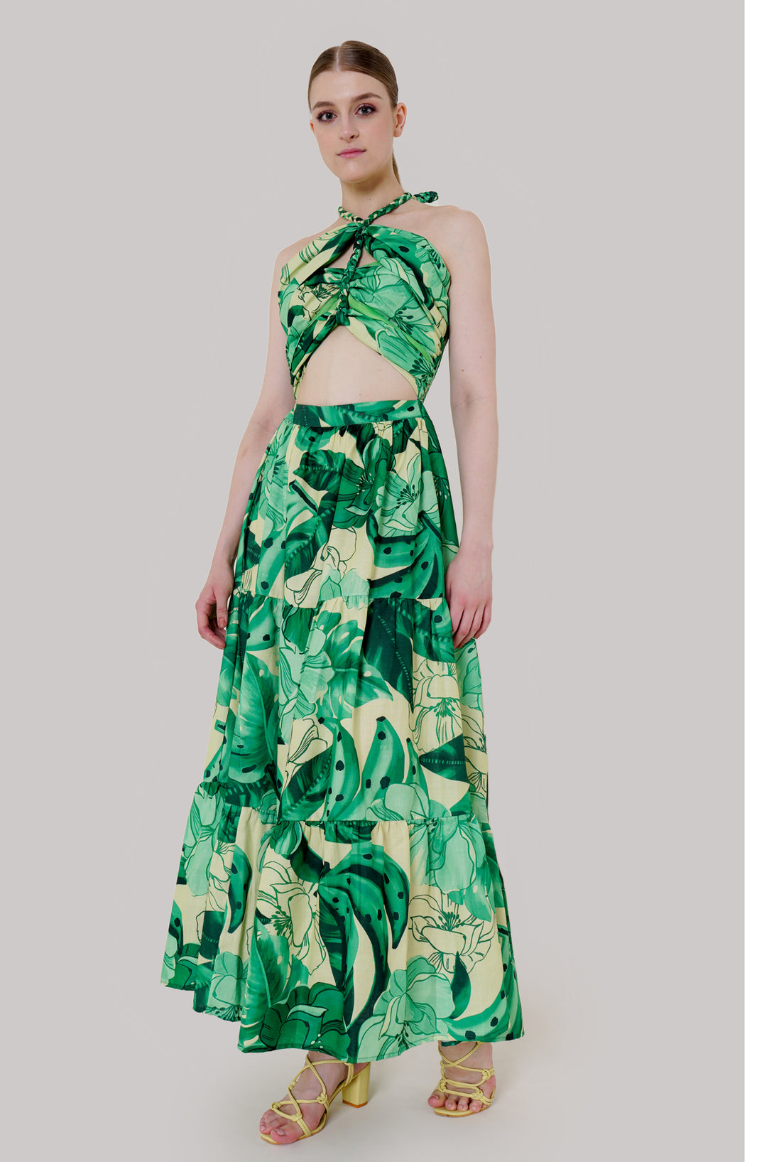 Designer Off Shoulder Maxi | Sexy Green Dresses | Long Dress Cut Out HT360 Collective Designer Off Shoulder Maxi | Sexy Green Dresses | Long Dress Cut Out HT360 Collective