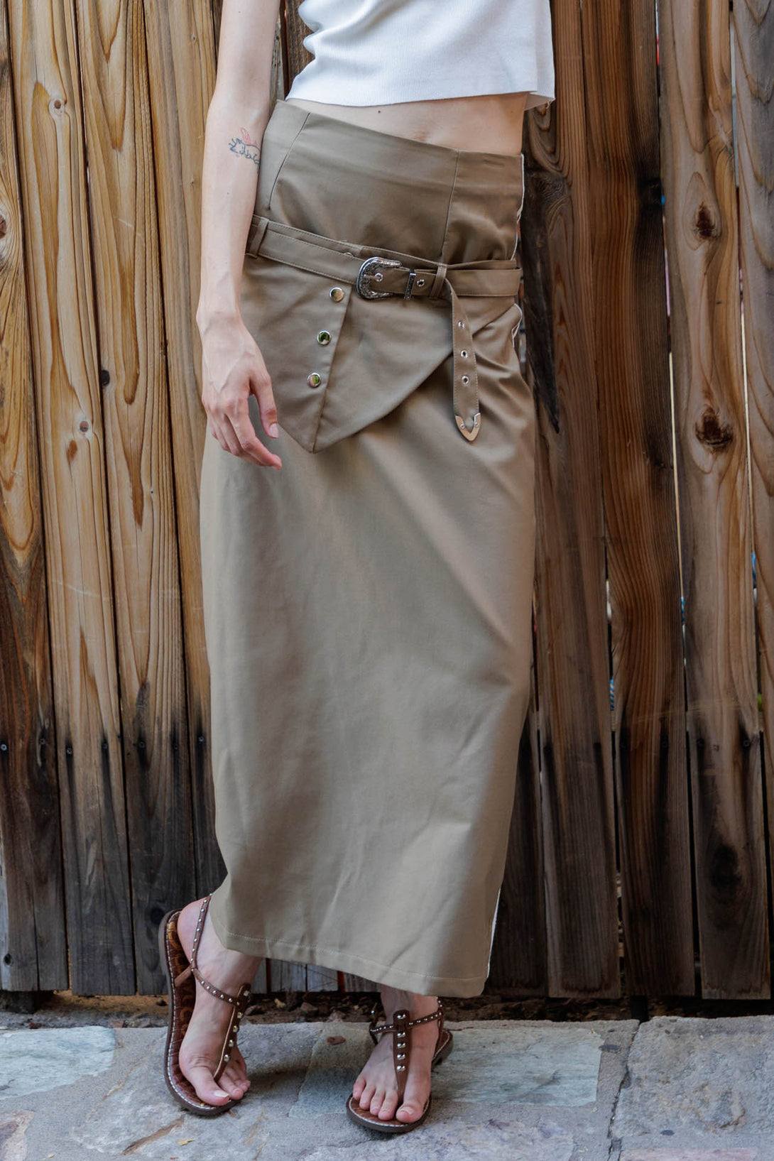 mid length skirts for women, mid length skirts, HT 360 Collective, ladies midi skirts,