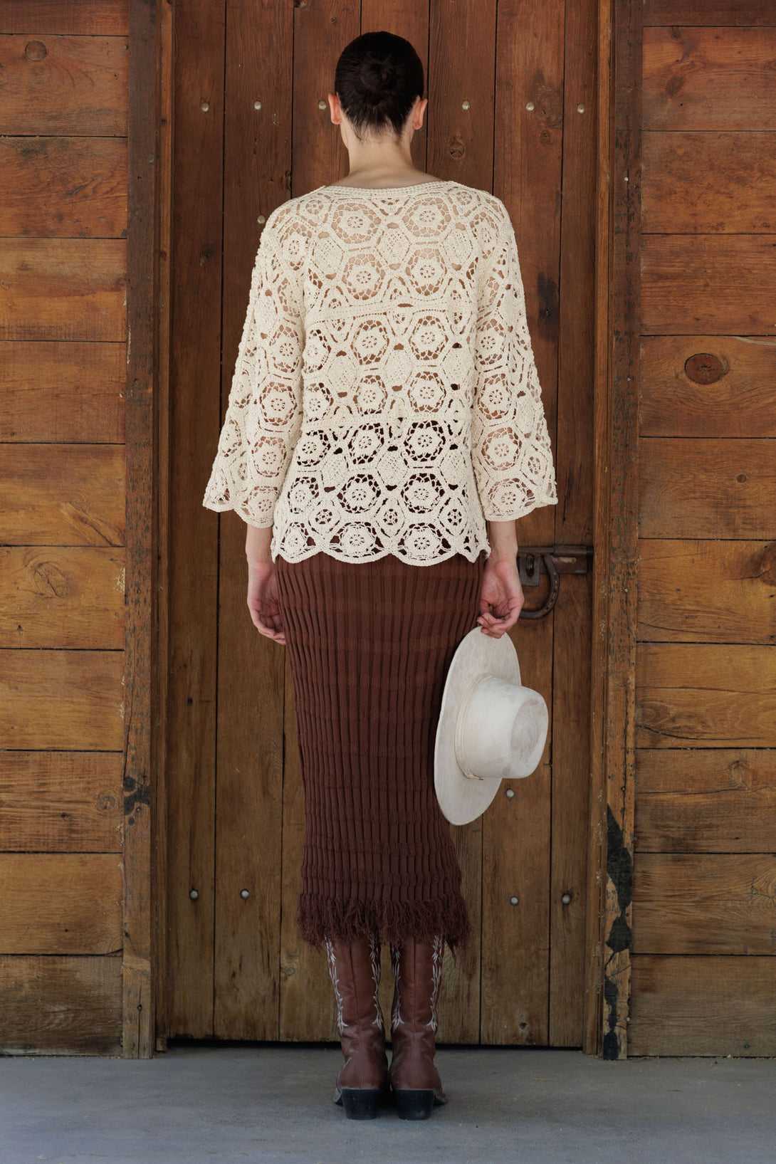 crochet knit top,  plus size crochet top, HT 360 Collective, 