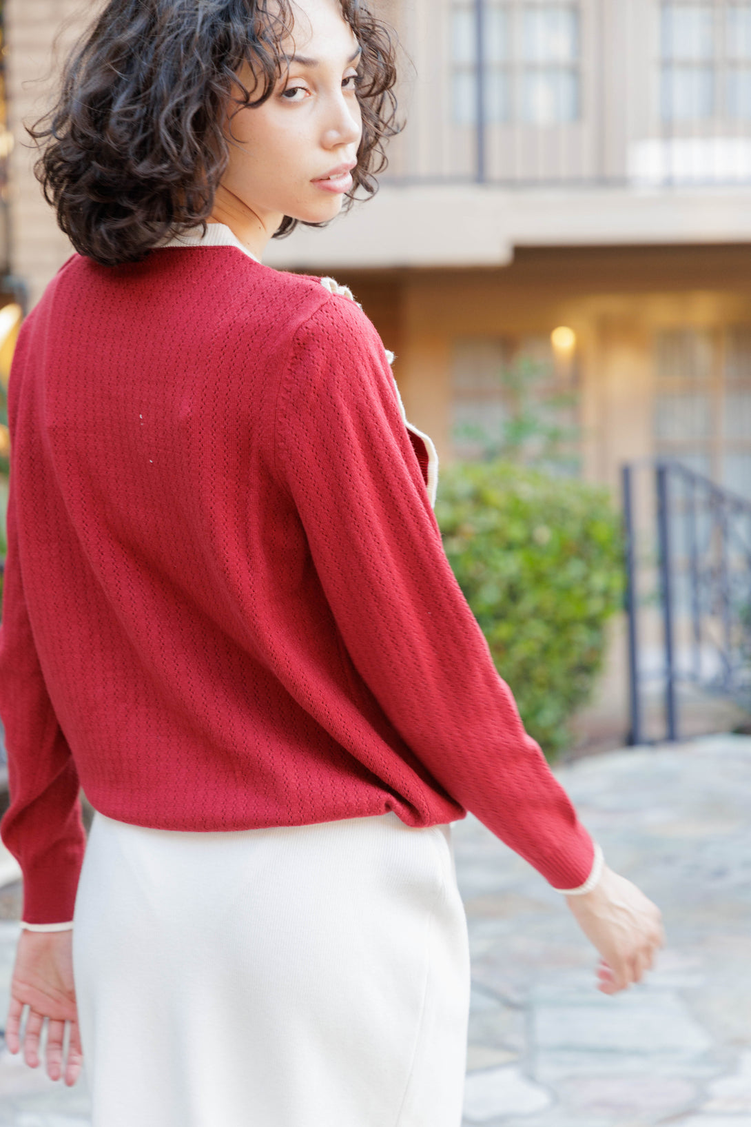  wool sweaters, plus size red cardigan, red knit cardigan, HT 360 Collective,