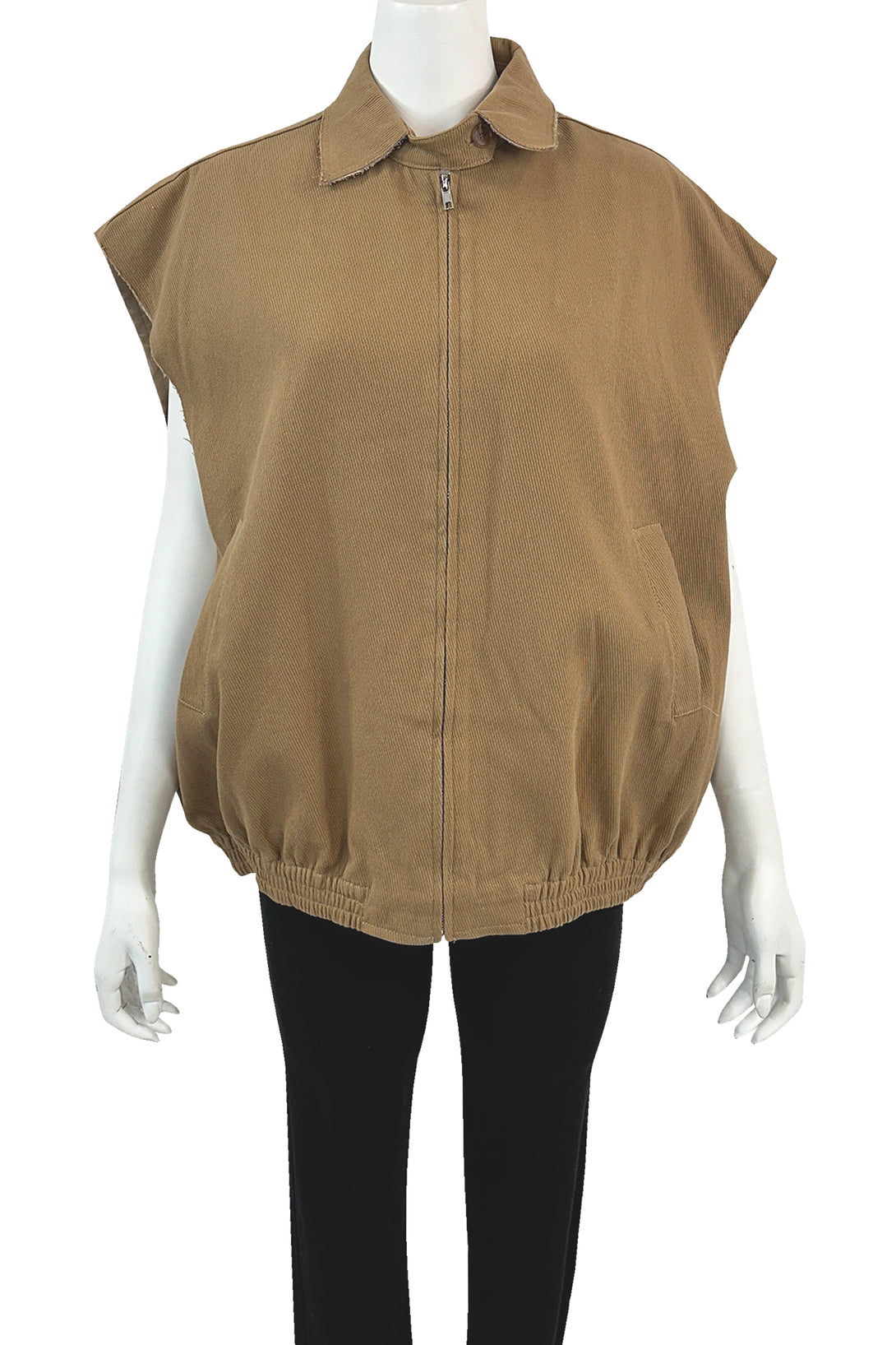 sleeveless jacket women, HT 360 Collective, sleeveless jean jacket, short sleeveless jacket, female sleeveless jacket,