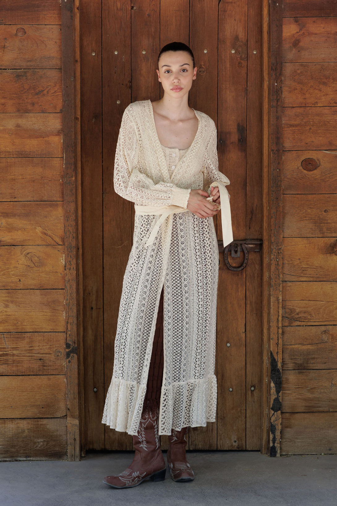 HT 360 Collective - Crochet Cover Up | Womens Crochet Cover Up Medium / Beige HT 360 Collective - Crochet Cover Up | Womens Crochet Cover Up Medium / Beige