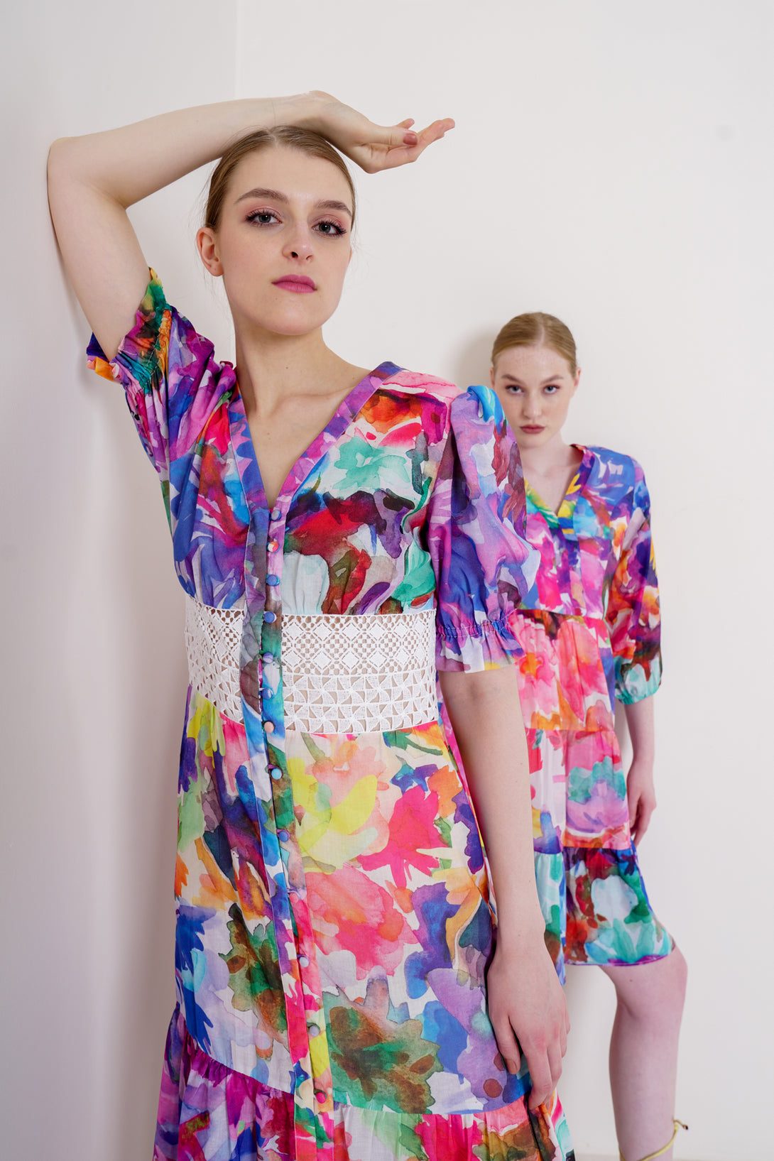 women maxi multicolor dress, summer maxi dresses for women, summer maxi dress, HT 360 Collective,