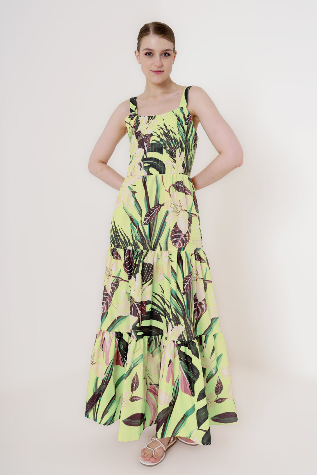 HT 360 Collective - Mint Green Dress | Strappy Flowy Maxi Dress Custom / Mint HT 360 Collective - Mint Green Dress | Strappy Flowy Maxi Dress Custom / Mint