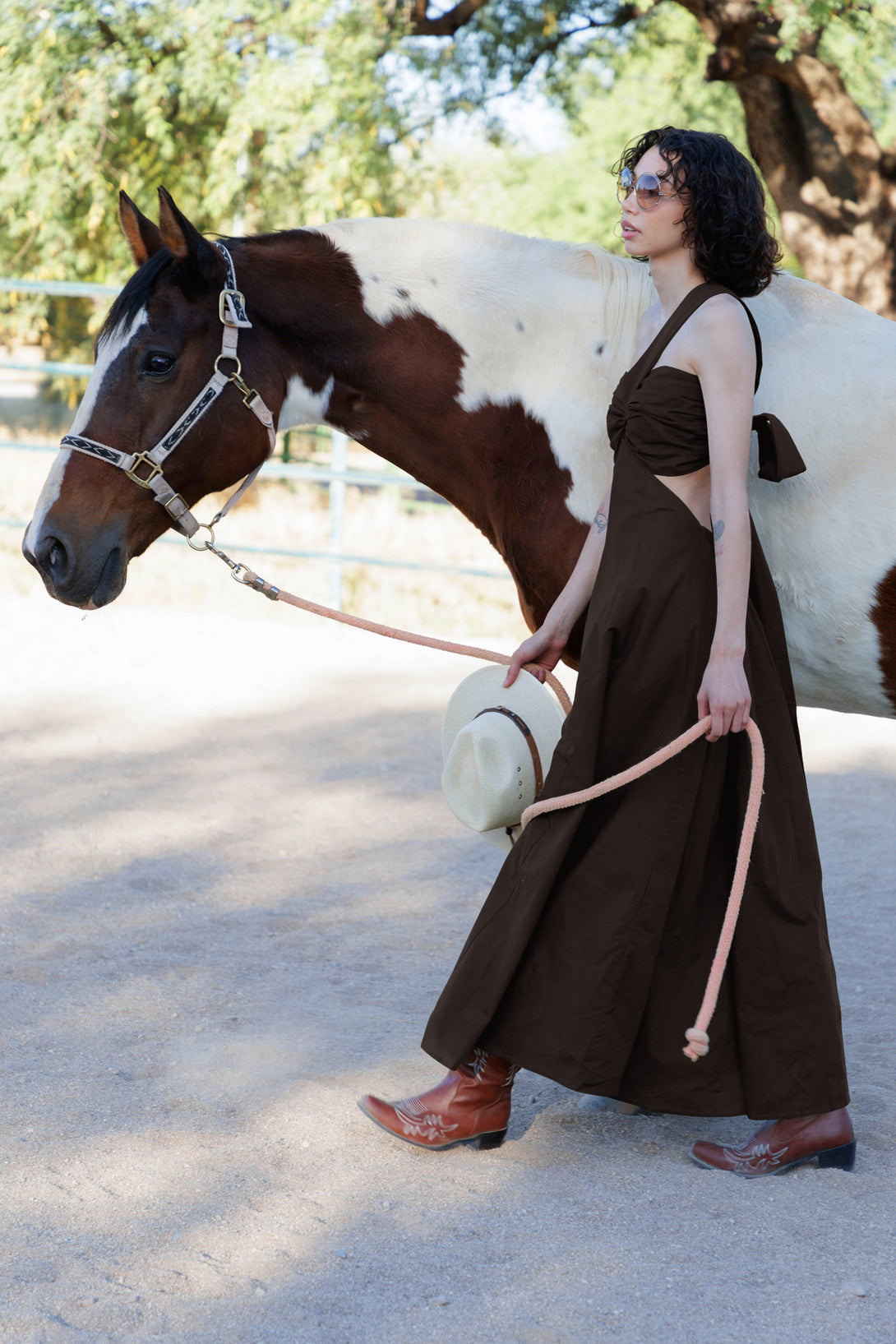 HT 360 Collective - Boho Style Maxi Dress | Maxi Dresses For Women Custom / Brown HT 360 Collective - Boho Style Maxi Dress | Maxi Dresses For Women Custom / Brown