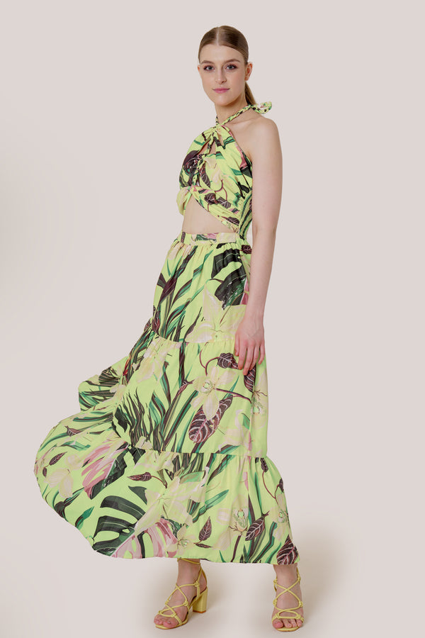 and green maxi dress, HT 360 Collective, green dress maxi dress, cutout maxi dress formal,