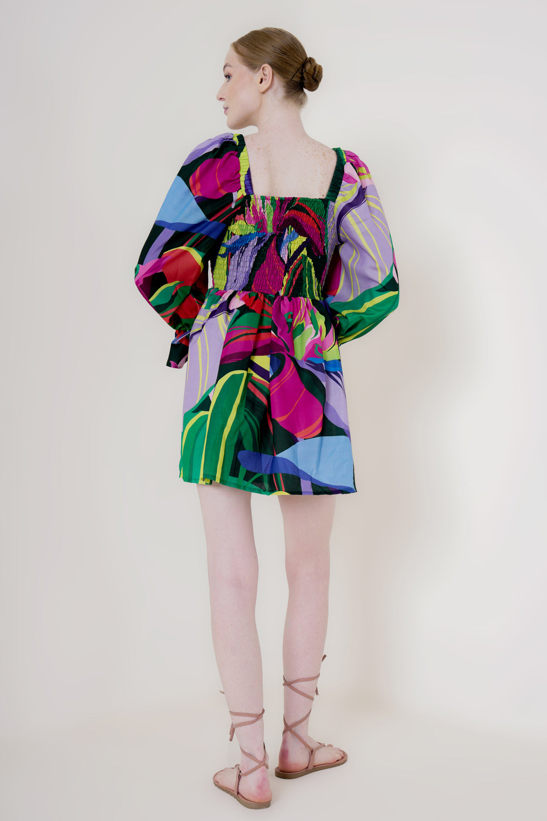 short multicolor dress, short mini dresses, short evening dresses, HT 360 Collective,