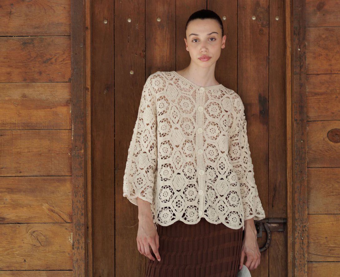 crochet tops, crochet tops for women, white crochet top, HT 360 Collective, 