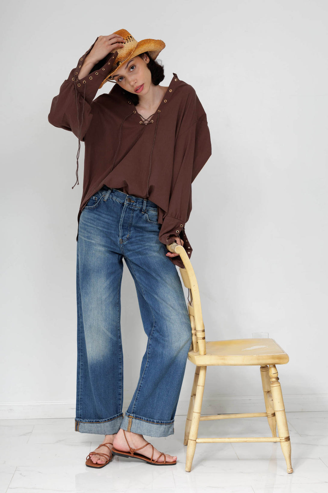 plus size wide leg jeans, high waisted jeans women, HT 360 Collective, best high waisted jeans,