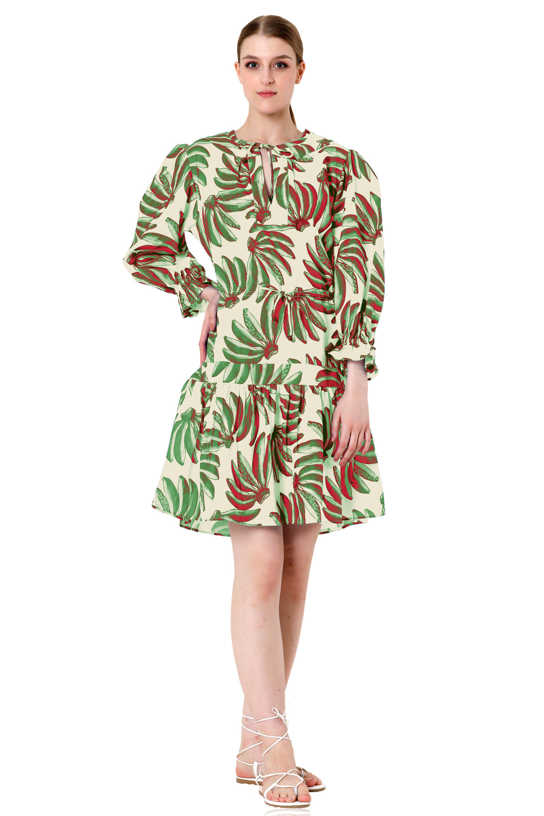 dark green dress mini, ladies knee length dresses, printed mini dress, HT 360 Collective,