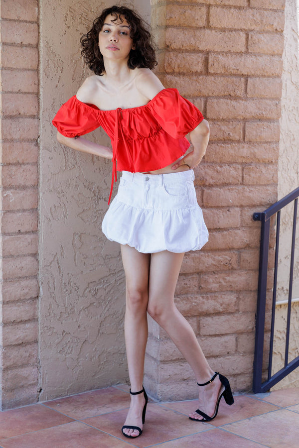 cute red tops, dressy tops for women, basic tops, HT 360 Collective,