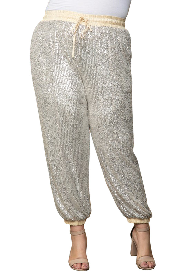 HT 360 Collective,
sequin jogging bottoms,
sequin joggers womens,
sequin joggers for women,