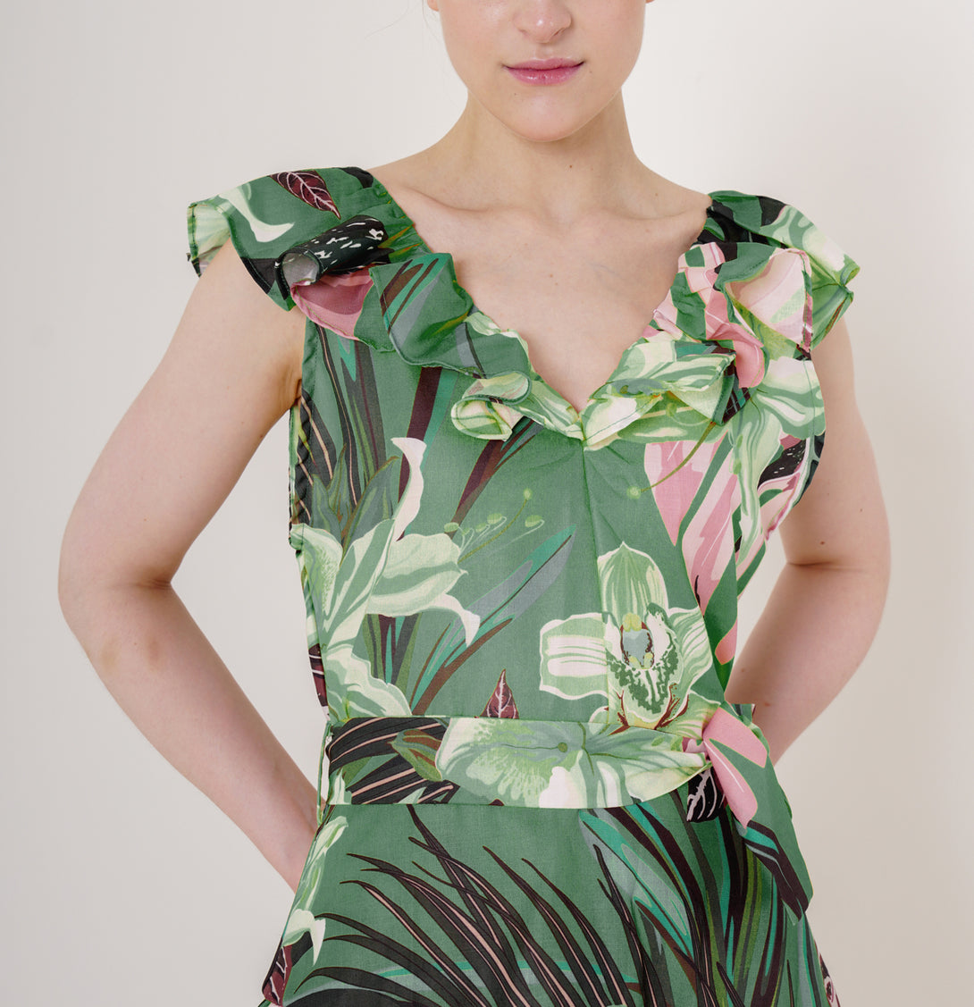 HT 360 Collective - Green Mini Dress | Short Summer Dresses Custom / Green HT 360 Collective - Green Mini Dress | Short Summer Dresses Custom / Green