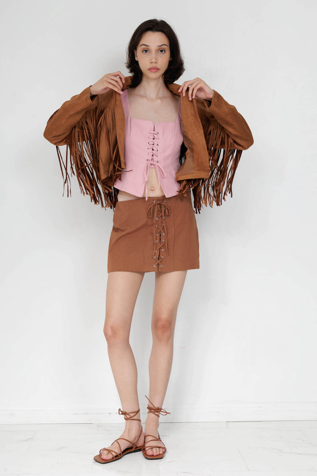 short pencil skirt, sexy short skirts, brown short skirt, HT 360 Collective,