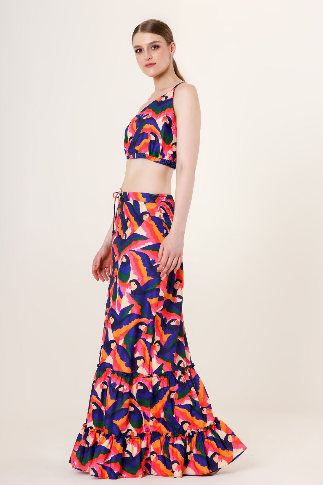 Designer Crop Top with One Shoulder | Sleeveless Crop Top | Short Tops Extra Large Designer Crop Top with One Shoulder | Sleeveless Crop Top | Short Tops Extra Large