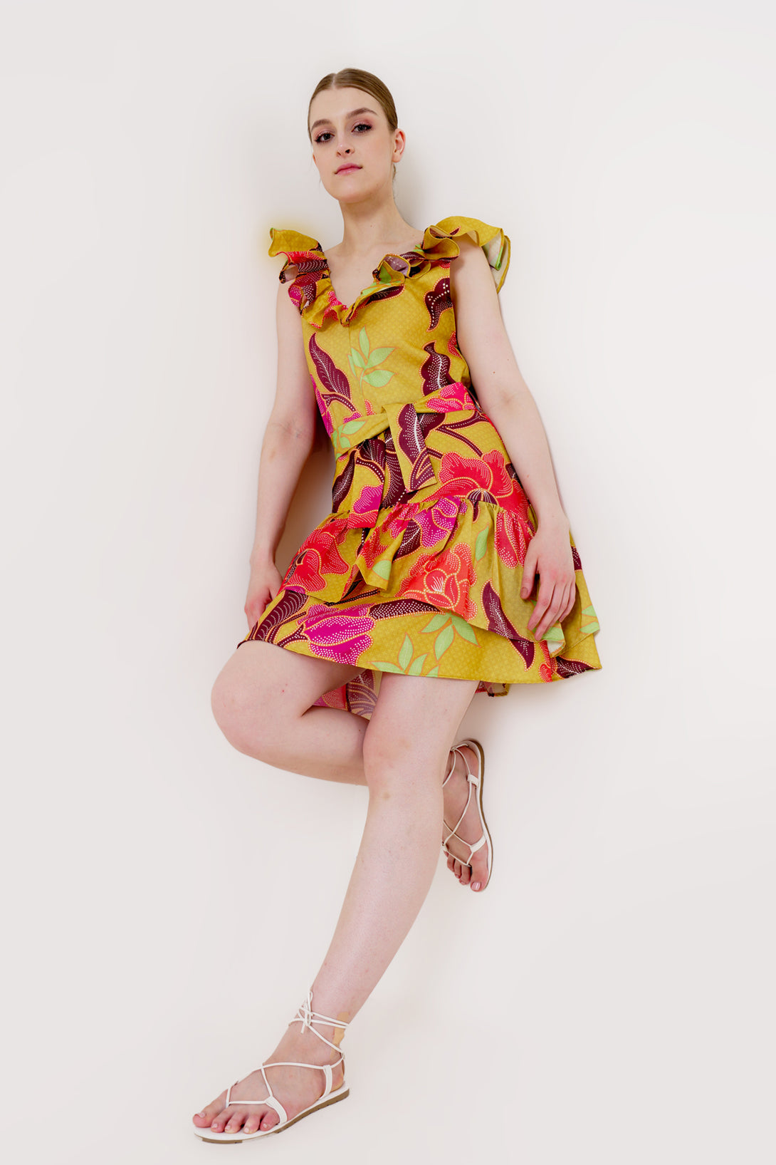 Designer Short Formal Dresses Yellow | Mini Hot Dresses for Ladies Extra Large / Yellow Designer Short Formal Dresses Yellow | Mini Hot Dresses for Ladies Extra Large / Yellow