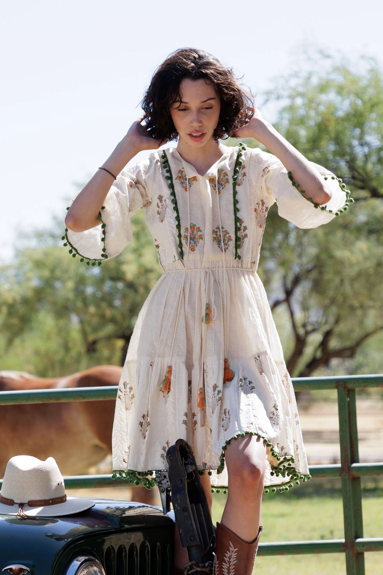 HT 360 Collective - Beige Mini Dress | Destination Dressing