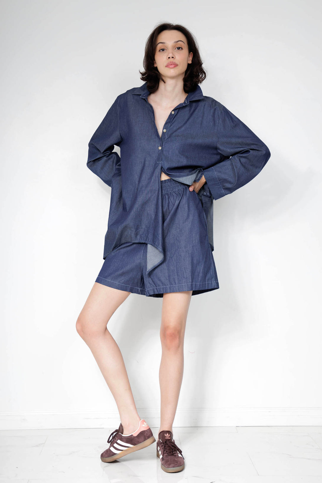 designer dress shorts HT 360 Collective - Denim Shorts