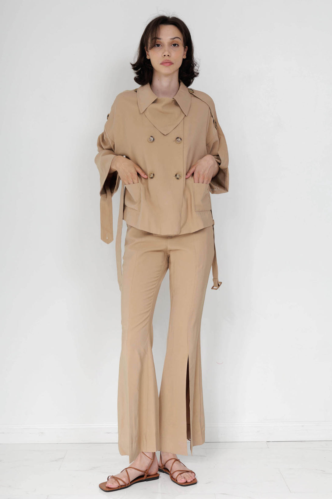 HT 360 Collective - Pants For Women | Wide Leg Pants With Slits HT360 Collective HT 360 Collective - Pants For Women | Wide Leg Pants With Slits HT360 Collective