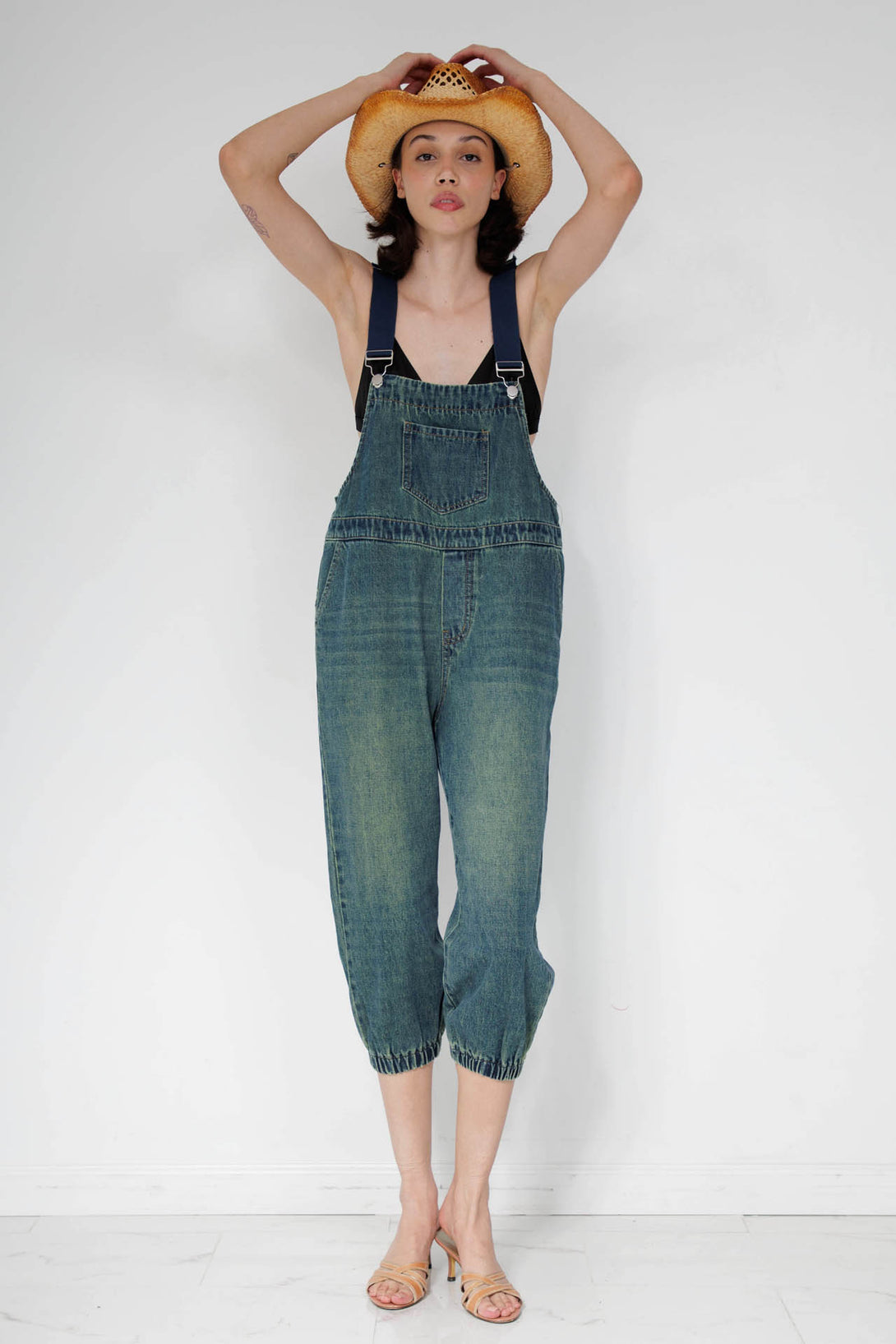 HT 360 Collective, women's denim jumpsuits clothing, jumpsuit women jeans, ladies jean overalls,