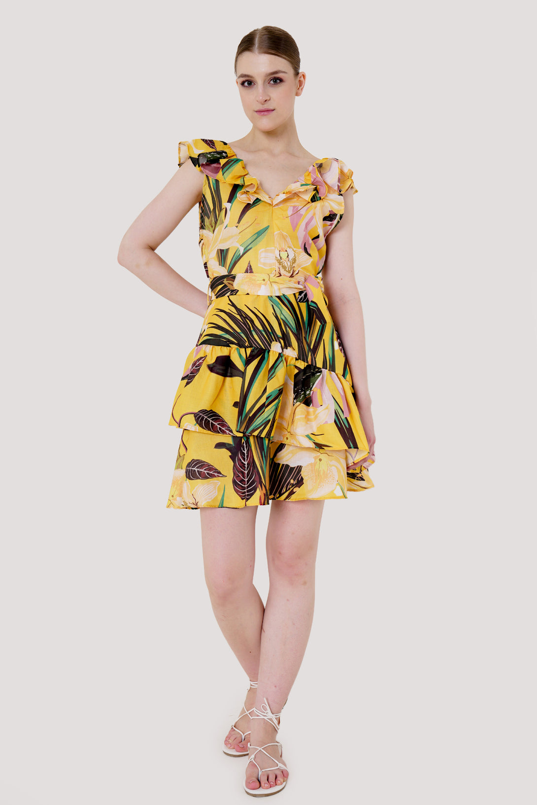 Designer Mini Yellow Dresses For Women | Short Dresses For Women Custom / Yellow Designer Mini Yellow Dresses For Women | Short Dresses For Women Custom / Yellow