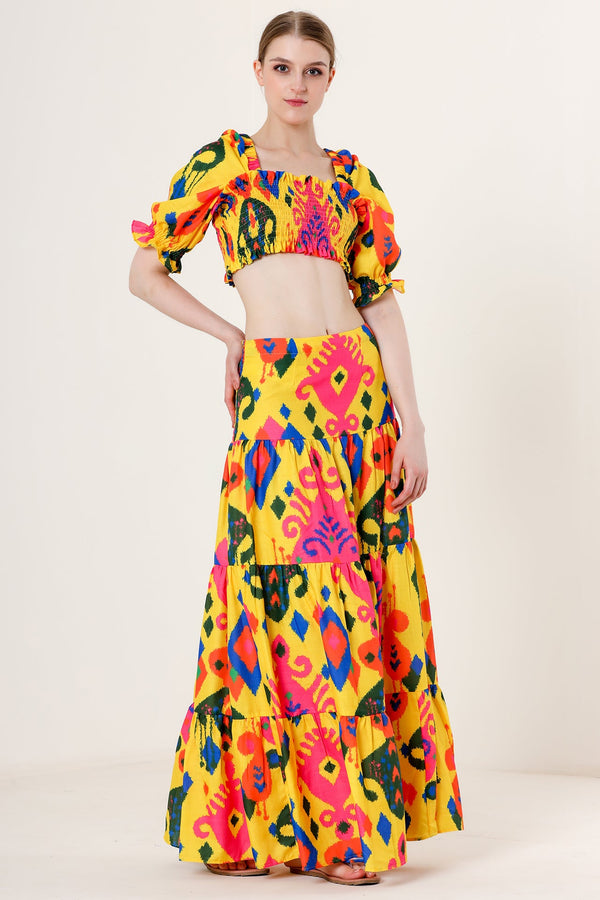 "yellow tiered maxi skirt" "plus size maxi dresses" "neon yellow maxi skirt" "maxi printed dress"