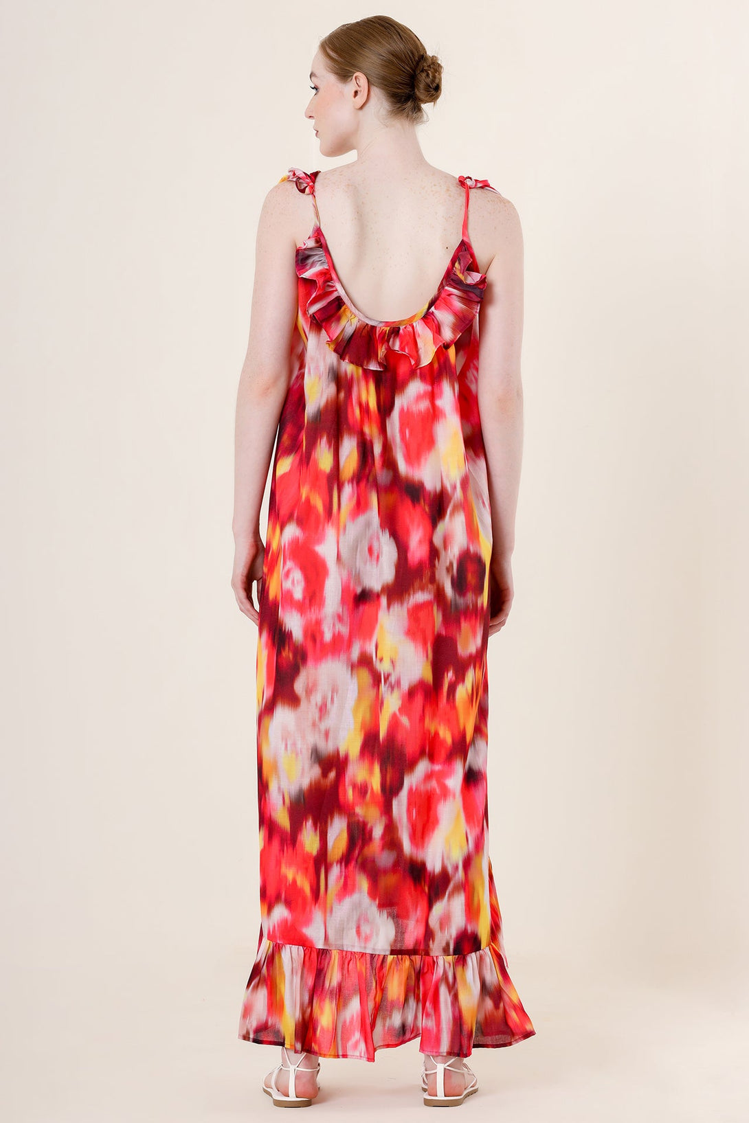 "orange formal dress long" "floor length dress" "floral print dress maxi" "floral maxi dress"