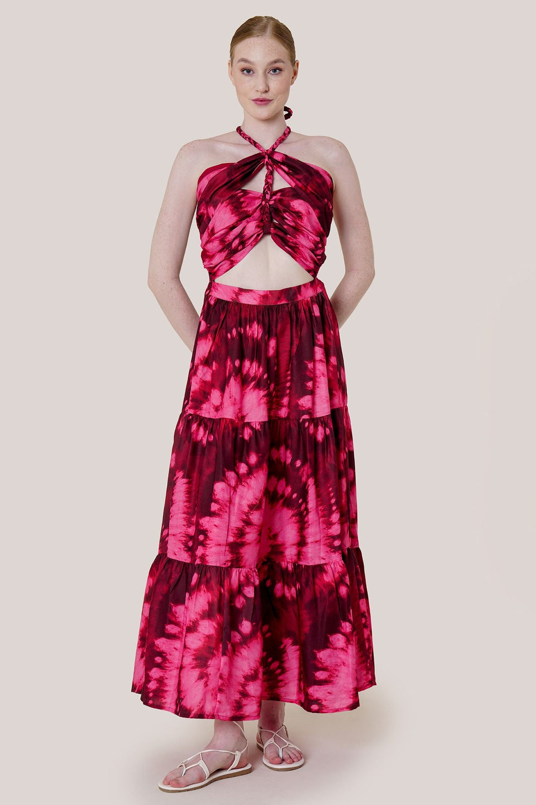 Designer Maxi Dress Cutouts | Pink Maxi Dress | Off Shoulder Maxi Medium Designer Maxi Dress Cutouts | Pink Maxi Dress | Off Shoulder Maxi Medium