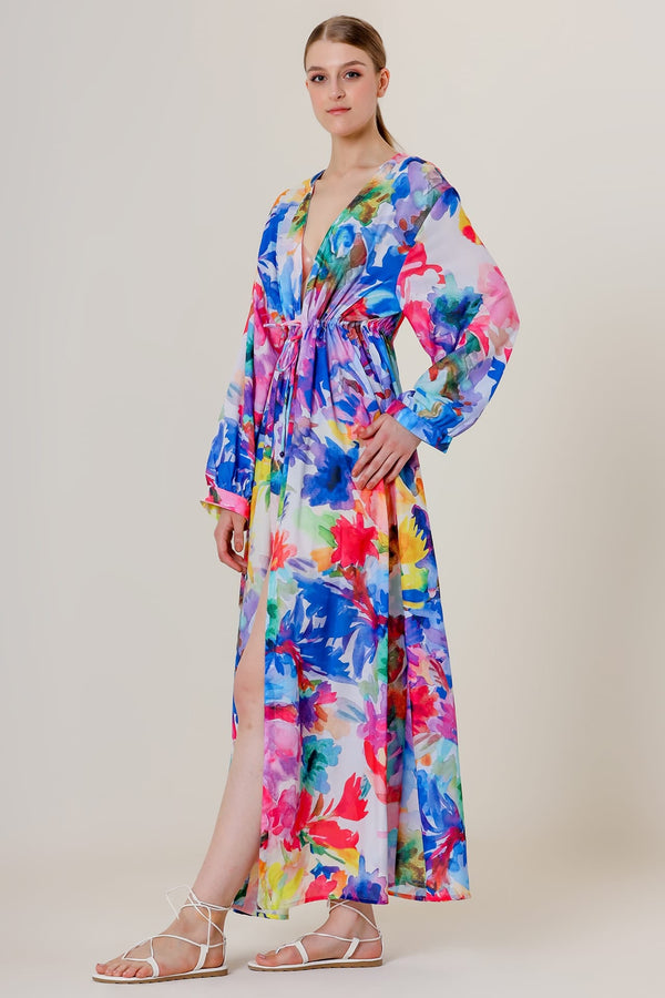 "summer maxi dress" "plus size maxi dresses" "long multicolor dress"