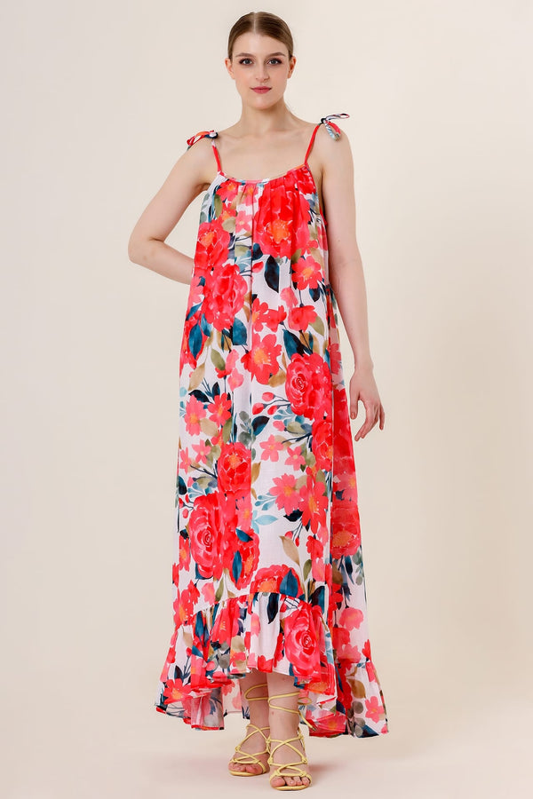 "pink maxi floral dress" "plus size maxi dresses" "flower print maxi dress" "maxi printed dress"